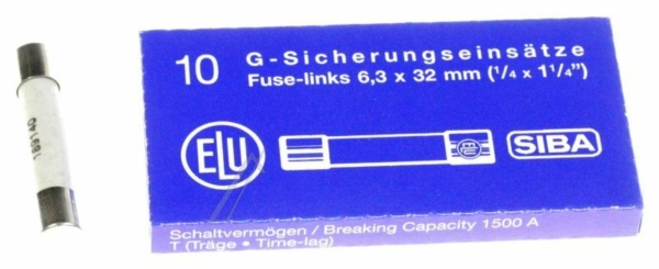 10A-T 189140.10 KERAMISCHE ZEKERING 6,3X32MM 500V INH:10 STUKS ROHS-CONFORM