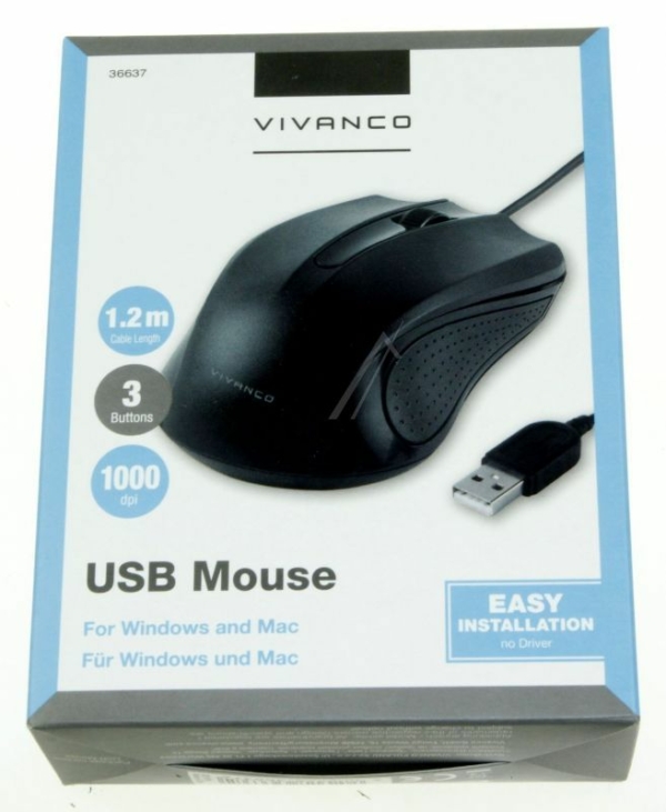 IT-MS USB 1000 36637 MUIS,  BK