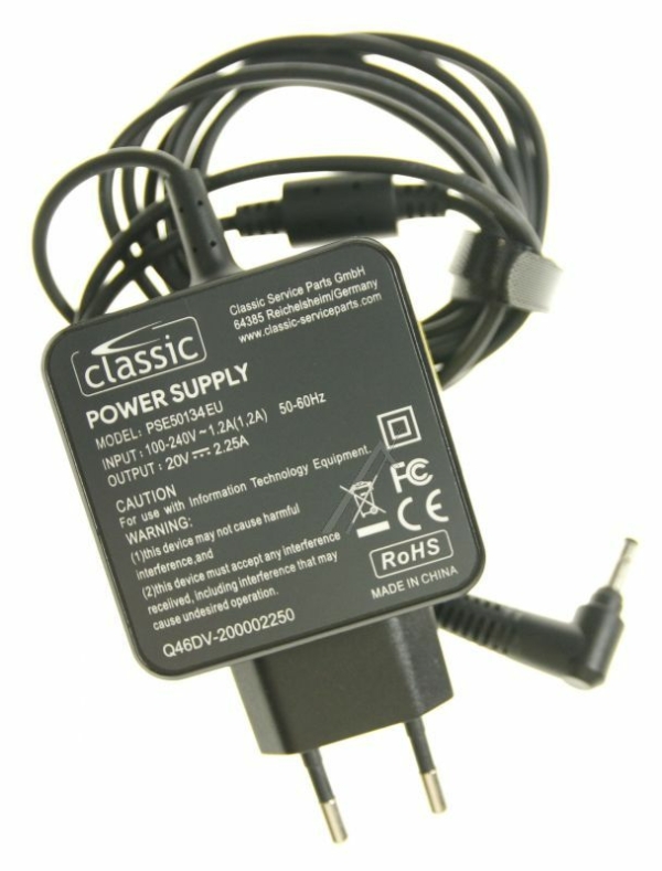 20V-2,25-45W PSE50134 EU NETADAPTER