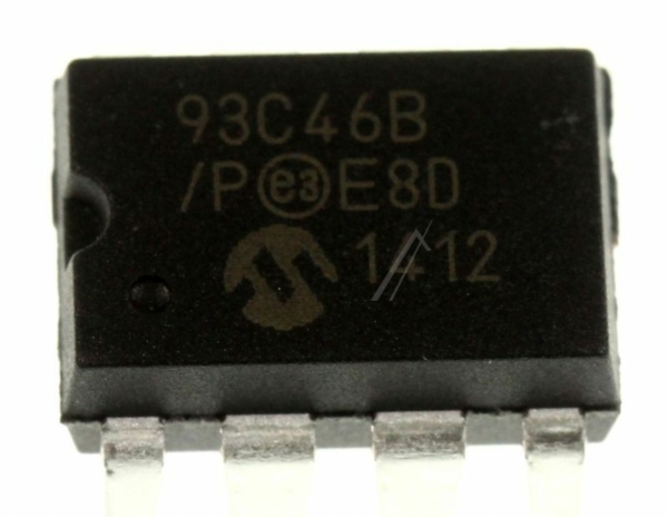 93C46B/ P EEPROM SERIAL 1K,93C46,DIP8 TYP:93C46B/ P