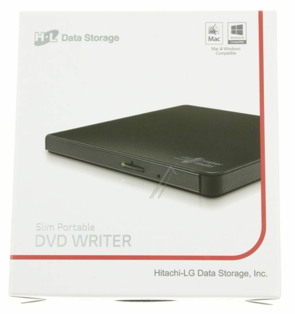 DVD BRANDER,  USB,  SLIM,  BK