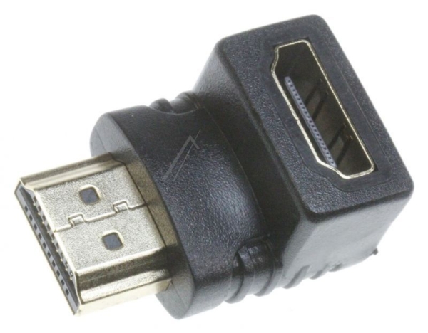 HDMI-ADAPTER 19 POL. ST./ 19 POL. CONTRA HAAKS-OMLAAG