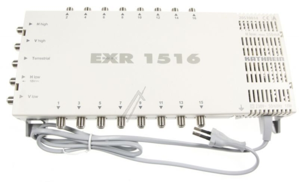 EXR 1516 20510014 MULTISCHALTER 5 AUF 16 47-862/ 4 X 950-2150 MHZ