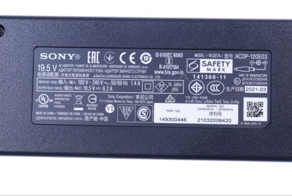 149300446 AC ADAPTER 120W KDL-43W*C (CEI,  UKA)