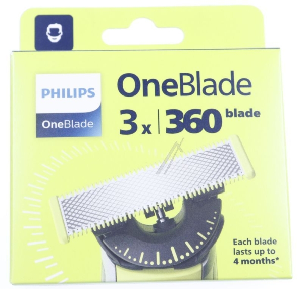 QP430/ 50 SCHEERKOP ONEBLADE 360° 3 STUKS