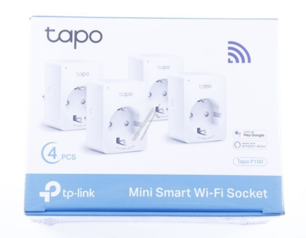 TAPO P100 (4PACK) MINI SMART WLAN-STECKDOSE,  4ER SET